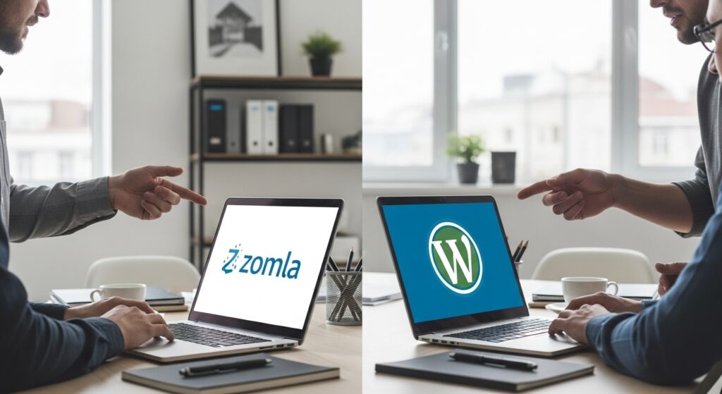 joomla vs wordpress