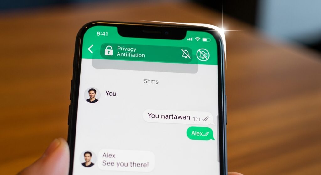 does whatsapp notify screenshots of chat​