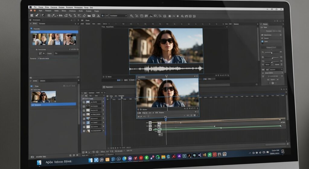 How to Split a video in after effects