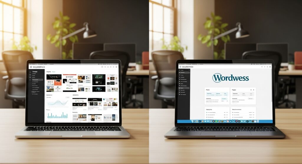 WordPress vs Squarespace
